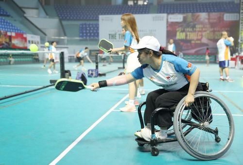 Giải diễn ra trong không khí sôi động, đề cao chất lượng và lan tỏa phong trào chơi Pickleball trong cộng đồng người khuyết tật