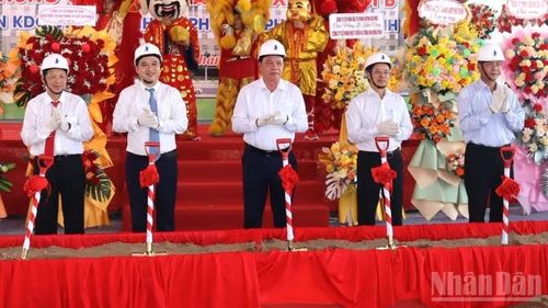 Lãnh đạo thành phố Đồng Nai tham dự khởi công dự án nhà ở xã hội trên địa bàn.