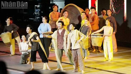 Tiết mục nghệ thuật tại Gala.