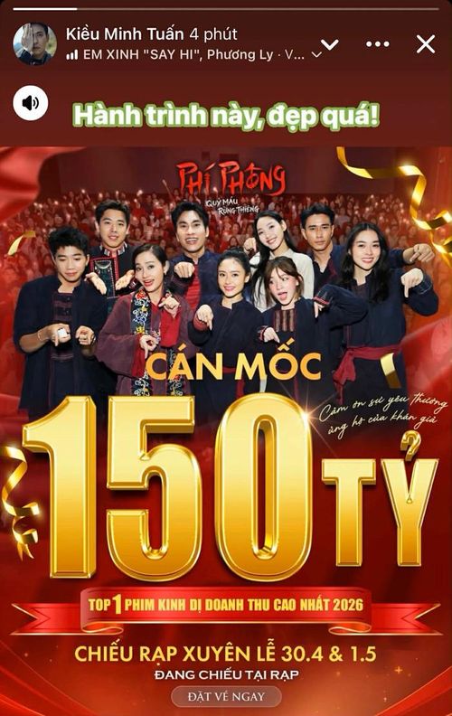 Phí Phông: Quỷ Máu Rừng Thiêng vượt mốc 150 tỷ đồng.