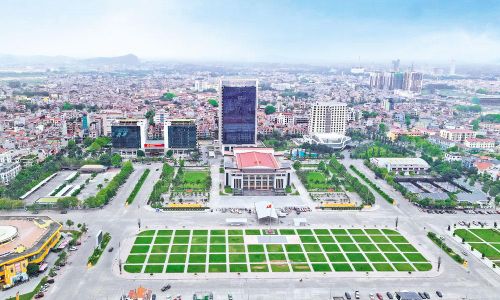  Khu vực trung tâm hành chính tỉnh. Ảnh: Quốc Trường. 
