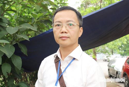 Ông Nguyễn Minh Trường, Phó Trưởng phòng Kinh tế và Hạ tầng đô thị phường Kiến Hưng. Ảnh: Tuấn Điệp