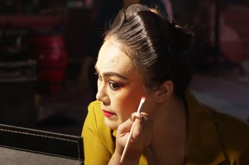 Nghệ sĩ Ngọc Giàu là nghệ sĩ gạo cội của Nhà hát.