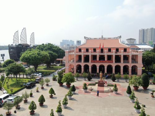  Bến Nhà Rồng - Bảo Tàng Hồ Chí Minh. Ảnh: HOÀNG HÙNG 