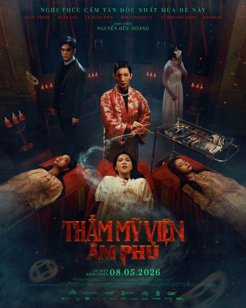 Poster phim Việt “Thẩm mỹ viện âm phủ”.