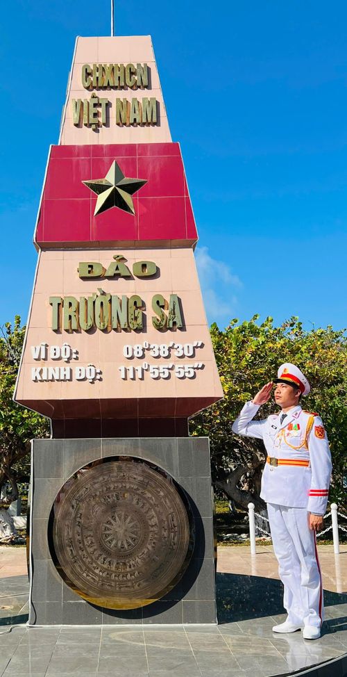 Trung tá Trần Văn Kế, nhạc công Đoàn Nghi lễ Quân đội