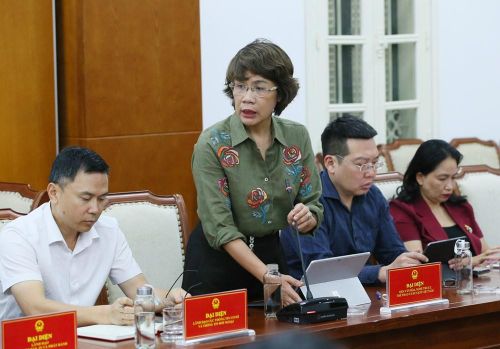 Viện trưởng Viện Văn hóa, Nghệ thuật, Thể thao và Du lịch Việt Nam Nguyễn Thị Thu Phương