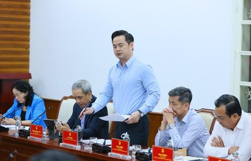 Vụ trưởng Vụ Tổ chức cán bộ Lê Đức Trung