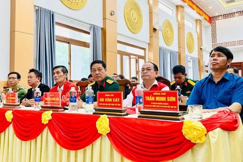 Các đại biểu tham gia lễ phát động hưởng ứng Tháng Nhân đạo năm 2026. Ảnh: Như Nguyện