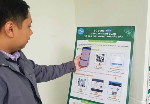 Ứng dụng nền tảng số phục vụ hoạt động tham quan, nghiên cứu tại Bảo tàng Thiên nhiên Duyên hải miền Trung