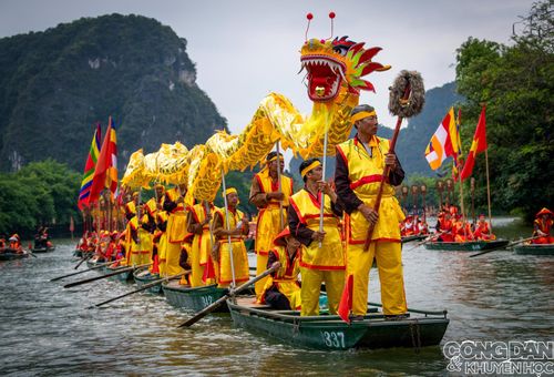 Lễ hội tôn vinh giá trị truyền thống sống hài hòa với tự nhiên của dân tộc Việt Nam. Ảnh: Trần San