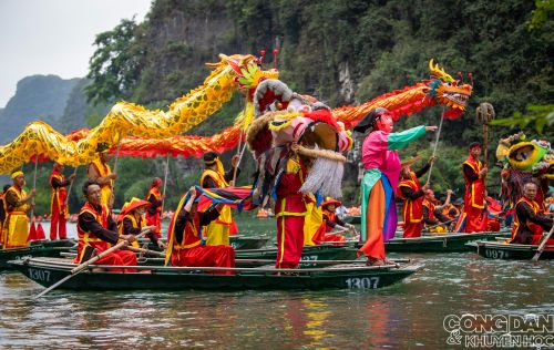 Không gian văn hóa sống động, nơi các loại hình nghệ thuật truyền thống được tôn vinh và lan tỏa. Ảnh: Trần San