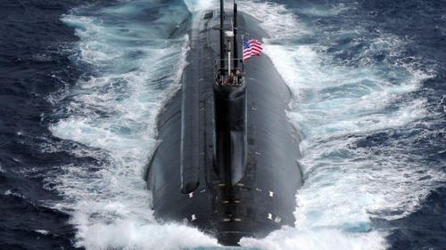 Ngày 2/10/2021, tàu USS Connecticut thuộc lớp tàu ngầm Seawolf gặp sự cố va chạm nghiêm trọng khi đang lặn ở vùng biển quốc tế. Ảnh: Hải quân Mỹ.