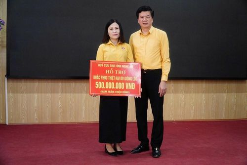 Quỹ Cứu trợ tỉnh, Ủy ban MTTQ Việt Nam tỉnh Nghệ An đã hỗ trợ 2 xã Quỳ Hợp và xã Mường Ham mỗi xã 500 triệu đồng để khắc phục hậu quả thiên tai