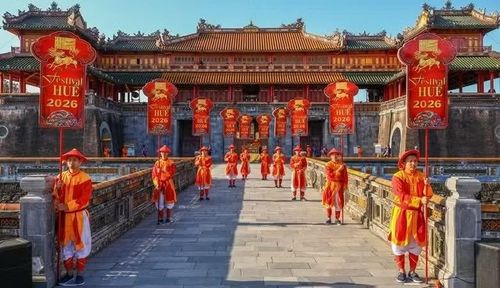 Tái hiện lễ ban lịch dưới triều Nguyễn ngày đầu năm mới, mở màn cho mùa lễ hội Huế 2026.