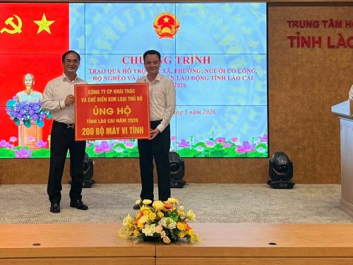 Các đơn vị hỗ trợ tỉnh Lào Cai.