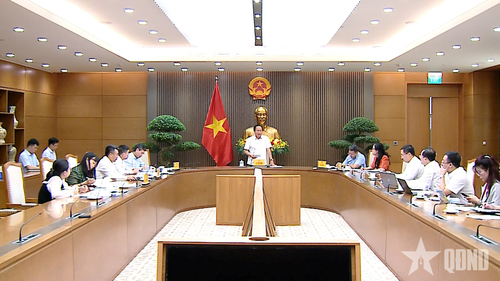 Quang cảnh cuộc họp. 