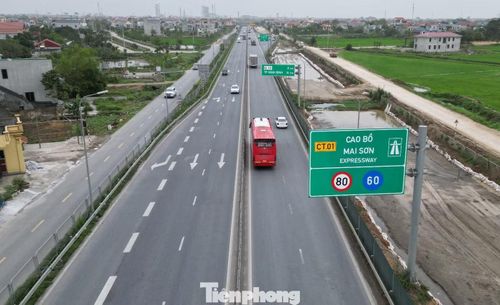 Theo thiết kế, sau khi tuyến cao tốc Cao Bồ - Mai Sơn hoàn thành, cùng với lòng đường được mở rộng từ 4 lên 6 làn xe, tốc độ xe chạy cũng được nâng từ 80km lên 120 km/h.