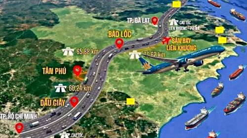 2 tuyến cao tốc Tân Phú - Bảo Lộc và Bảo Lộc Liên Khương khi hoàn thành và đưa vào sử dụng sẽ mở ra không gian kết nối mới cho tỉnh Lâm Đồng nói riêng và khu vực Tây Nguyên nói chung