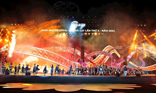 Festival Hoa Đà Lạt lần thứ X - năm 2024 để lại nhiều dấu ấn đẹp (Ảnh: Chính Thành)