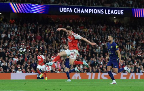  Gyökeres góp công lớn trong chiến thắng 1-0 của Arsenal trước Atletico Madrid. 
