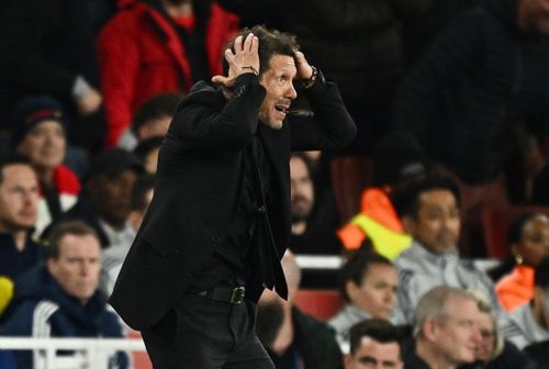  HLV Diego Simeone ôm đầu thất vọng sau thất bại. Kế hoạch dưỡng sức tại giải quốc nội để dồn sức đá Champions League của ông đã thất bại. 