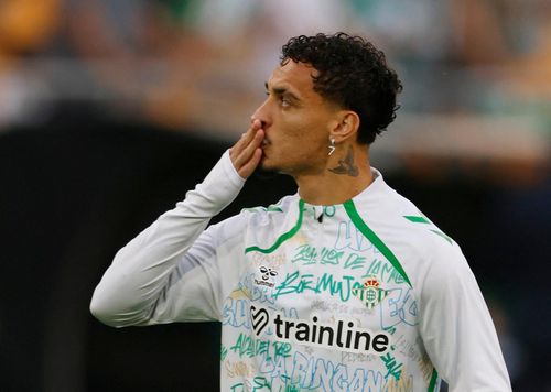  Antony tỏa sáng tại Betis. Ảnh: Reuters. 