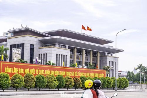 Khu vực quảng trường tỉnh Bắc Ninh.