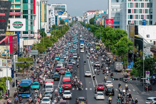Đây là tuyến đường thường xuyên kẹt xe ở TP.HCM.