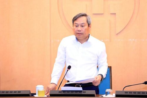 Chủ tịch UBND thành phố Hà Nội Vũ Đại Thắng. Ảnh: Lê Hải