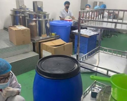 Bên trong khu vực sản xuất và đóng gói của Công ty Shabigroup. Ảnh: CAHP