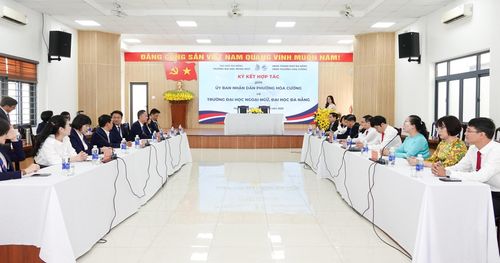 Việc hợp tác giữa trường đại học và xã, phường sẽ giúp phát huy thế mạnh của mỗi bên. Ảnh: THU HÀ