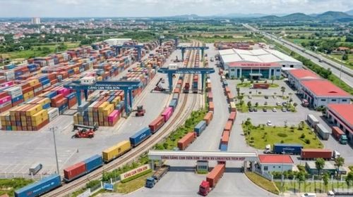 Cảng cạn Tiên Sơn (Bắc Ninh). Ảnh: nhandan.vn