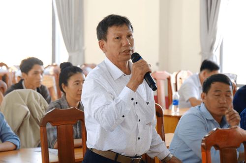 Cử tri xã Quảng Hòa kiến nghị nhiều vấn đề dân sinh tại buổi tiếp xúc cử tri