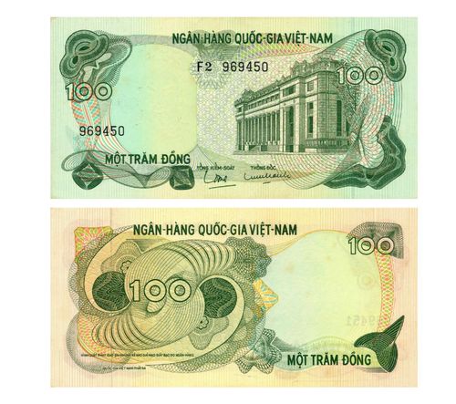 Tiền giấy 100 đồng, 1970