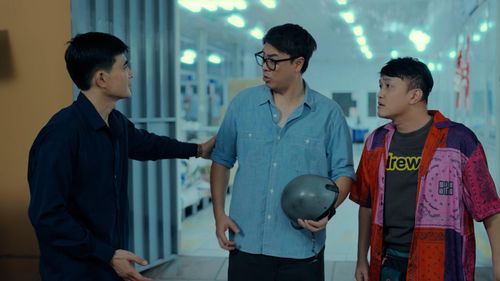Bộ ba Sinh - Tài - Bằng trong phim. Ảnh: VFV