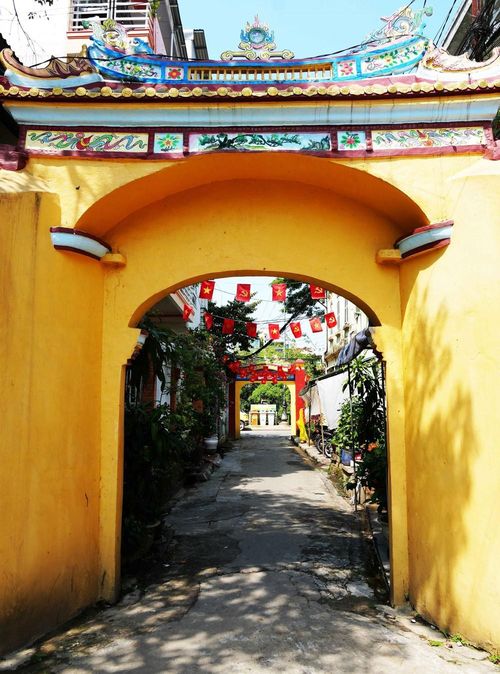 Phủ Gia Hưng Vương ở phố cổ Gia Hội, phường Phú Xuân, thành phố Huế. Ảnh: Nguyên Lý - TTXVN