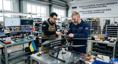 Các nước châu Âu và Ukraine, gần đây đã đạt được những tiến bộ đáng kể, trong việc phát triển hợp tác sản xuất UAV. Một số nhà máy sản xuất UAV cho AFU, hiện đang hoạt động tại EU. Điều này nhằm mục đích bảo vệ các nhà máy này khỏi các cuộc tấn công của Nga.