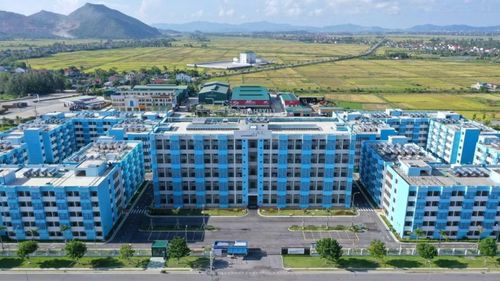 Khu nhà ở công nhân của Công ty TNHH Luxshare ICT tại Khu công nghiệp VSIP Nghệ An.