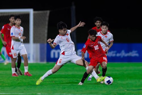 Các cầu thủ U17 Việt Nam nhập cuộc vô cùng tự tin.