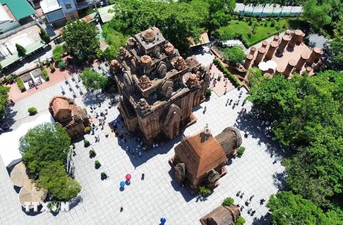 Di tích Quốc gia Đặc biệt Tháp Bà Pô Nagar. (Ảnh: Nguyễn Thành/TTXVN)