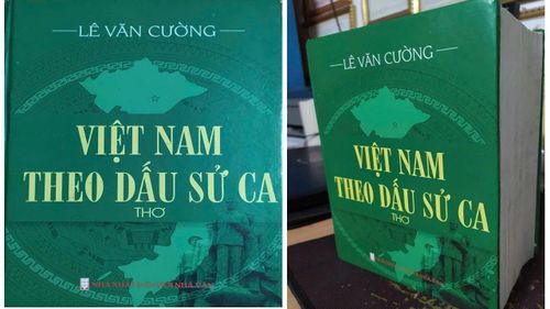 Cuốn Việt Nam theo dấu sử ca của tác giả Lê Văn Cường.