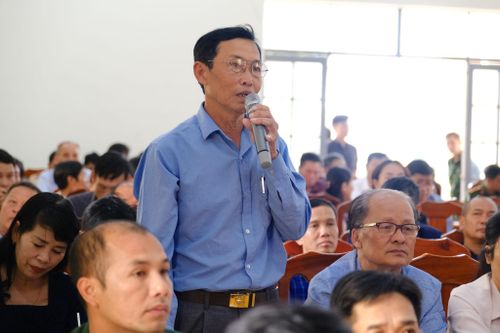 Cử tri xã Tân Hà Lâm Hà đặc biệt quan tâm đến việc đầu tư hạ tầng phục vụ sản xuất nông nghiệp