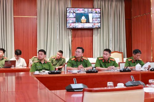 Đại diện các đơn vị chữa cháy trên địa bàn TPHCM dự hội nghị