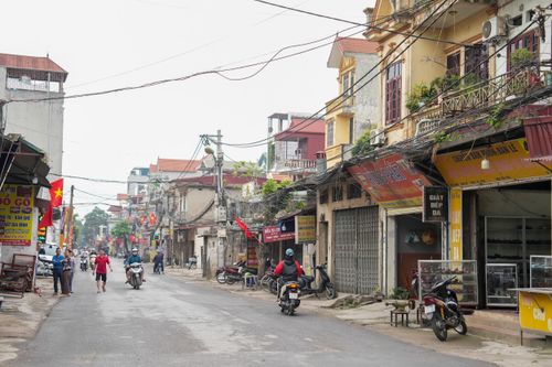 Một góc phố tại xã Nam Phù Ảnh: Khánh Huy
