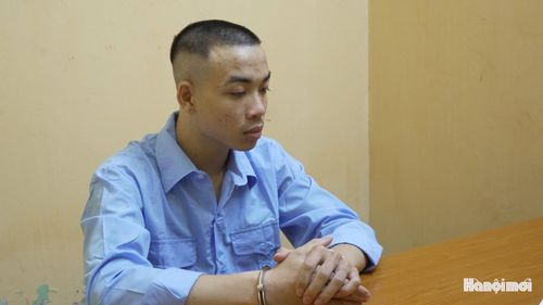 Hiệp thừa nhận hành vi bạo hành liên tiếp cháu bé. Ảnh: Đức Tâm