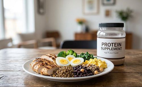 Không nên tiêu thụ protein quá mức, một chế độ ăn cân bằng, lành mạnh sẽ tốt cho sức khỏe hơn.