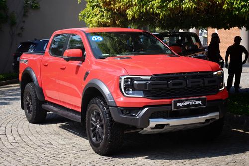 Raptor V6 3.0L Ecoboost là mẫu xe chủ lực của lần nâng cấp này. Ảnh: Phong Vân.