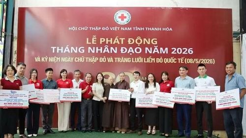 Hội Chữ thập đỏ tỉnh Thanh Hóa tiếp nhận đăng ký thực hiện các hoạt động nhân đạo.
