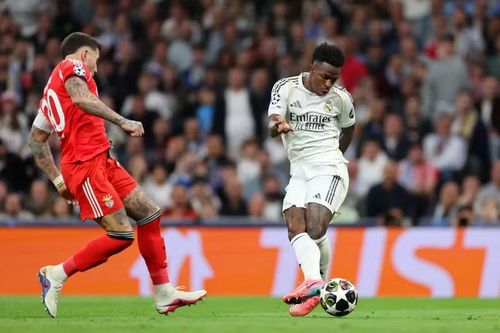 Man City được cho là đang cân nhắc gửi một lời đề nghị trị giá tới 150 triệu euro để chiêu mộ Vinicius Junior, theo nguồn tin từ Fichajes.